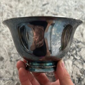 Silver Towle Wilcox Fine Quality Silverplate Bowl 7"